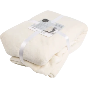 Плед Flamingo 200x220 см микрофибра цвет экрю 82603086 STLM-2042407