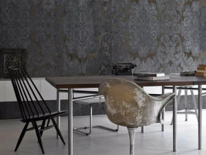 Inkiostro Bianco Панорамные дамасские обои с эффектом бетона Collection 2015