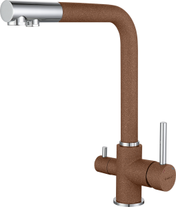 Кухонный смеситель 3611 терракот GranFest