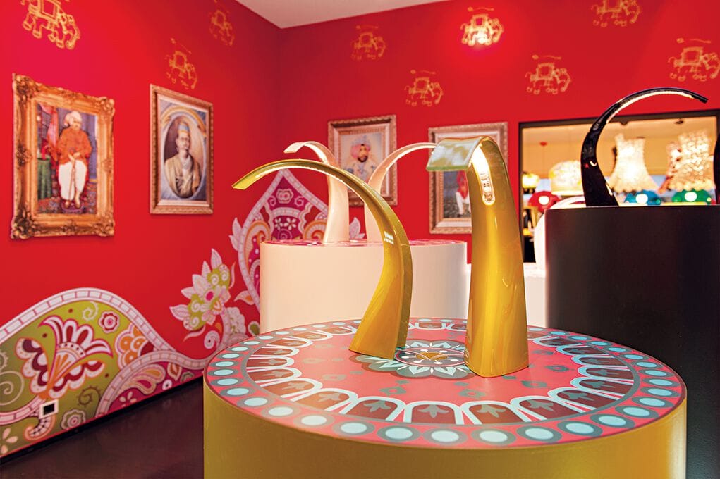 Светодиодная настольная лампа PMMA Kartell TAJ MINI ARCH-00093748 - Вид №2