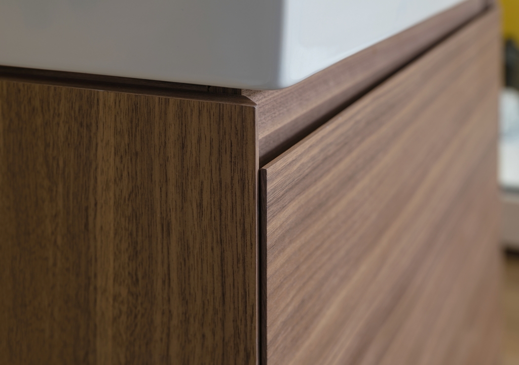 Тумба с раковиной Aquanet Нью-Йорк 100 орех 0020394900199206 - Вид №7