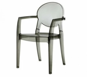 SCAB DESIGN Штабелируемый стул из поликарбоната с подлокотниками Igloo