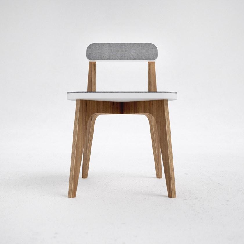 ODESD2 Стул из фанерованной древесины C sun-id-1449474 - Вид №1