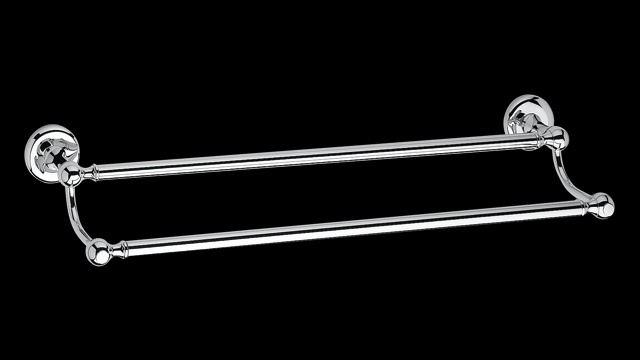 SH216 Держатель для полотенец, двойной, 40 см bagno&associati SHIRE Bagno & Associati