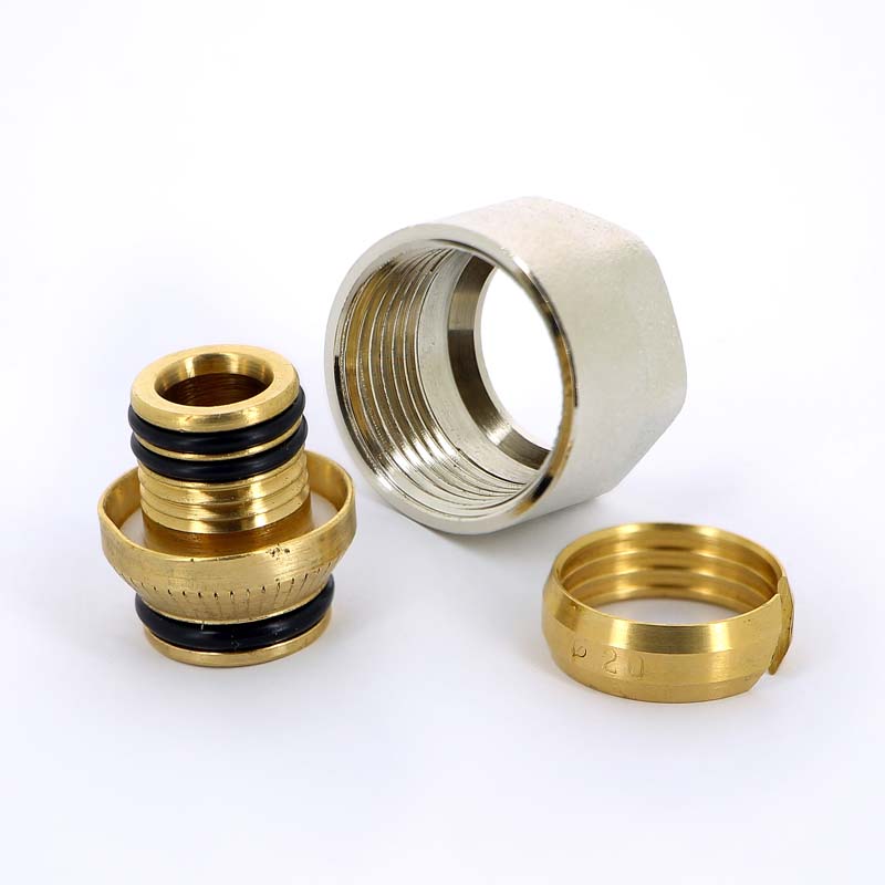 Соединитель обжим-В 20х3/4" EK никель евроконус WATTS 10000989 - Вид №2