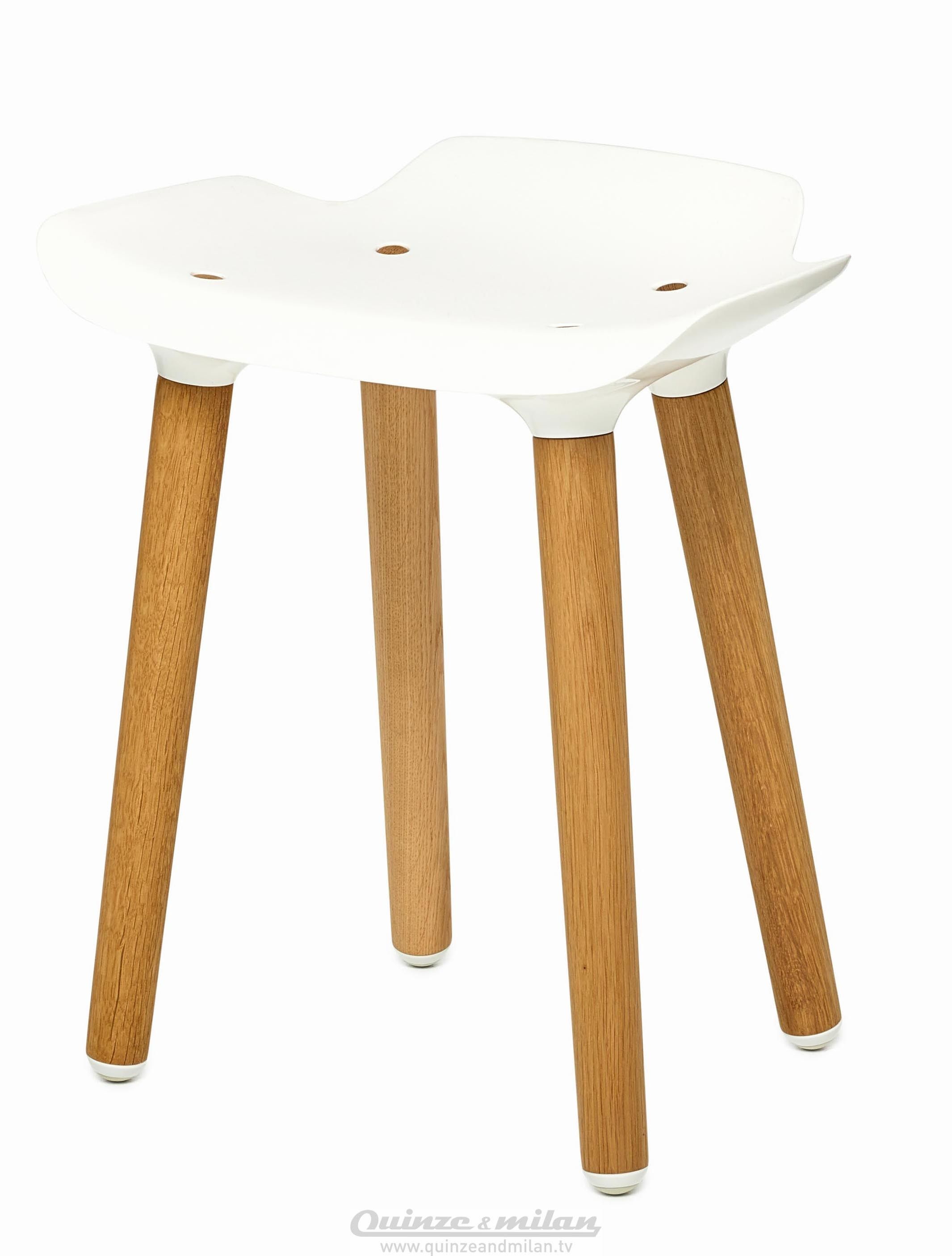 Низкий стул из дерева и полипропилена Quinze & Milan Pilot ARCH-00030889 - Вид №3
