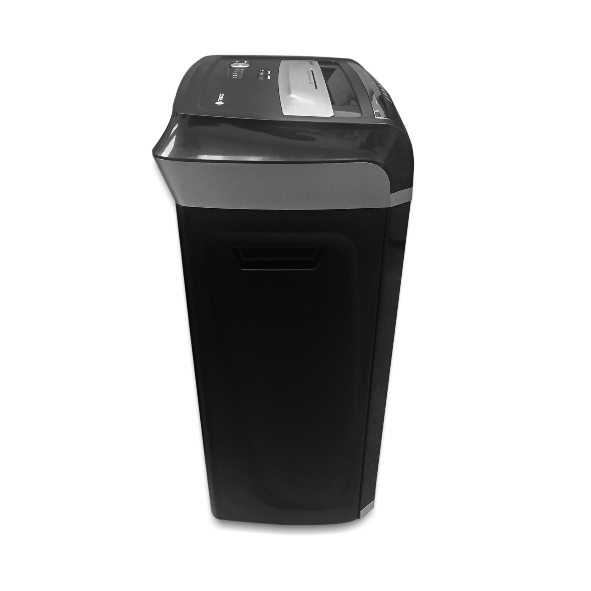 УМ35-4 Уничтожитель документов , din p-4 (4 ур-нь секр.), фрагмент 3,9х30мм, 23-26 лист (70г/м2), cd/пл.карты/скрепки/скобы, 35 литров Гелеос Santreyd  - Вид №2