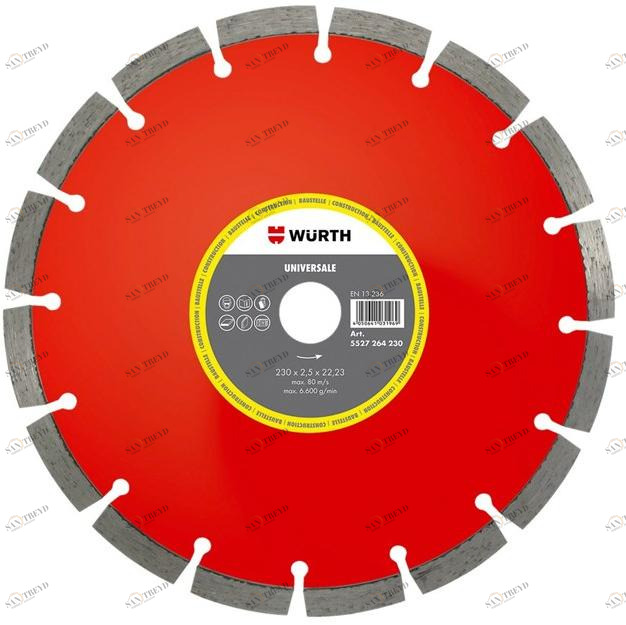Würth Алмазный отрезной диск Dischi da taglio sun-id-1419878
