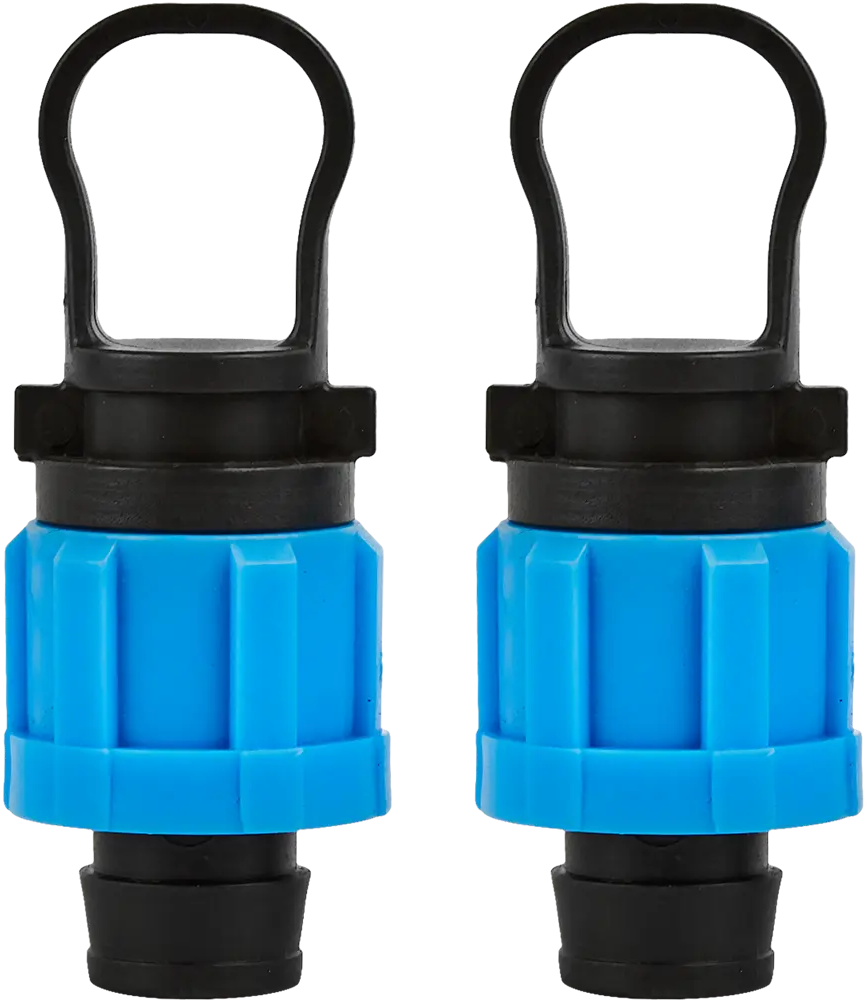 Заглушка BOUTTE для капельной ленты 16 мм с фиксирующим кольцом 87270980