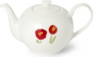 10639884 Dibbern Чайник Dibbern "Впечатление.Красные маки" 0,9л Фарфор