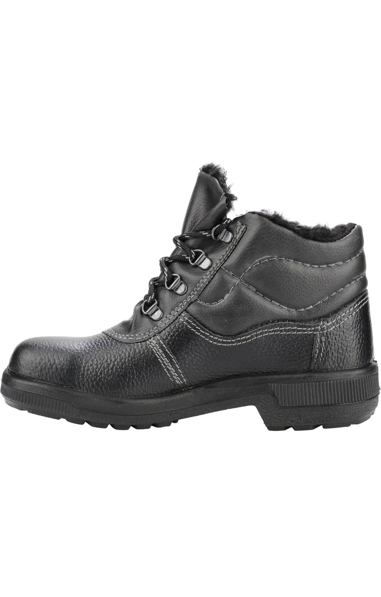 68921 Ботинки "Труд" утепленные черные (натуральная кожа)  Зимняя обувь  размер 39 Спецодежда  - Вид №2