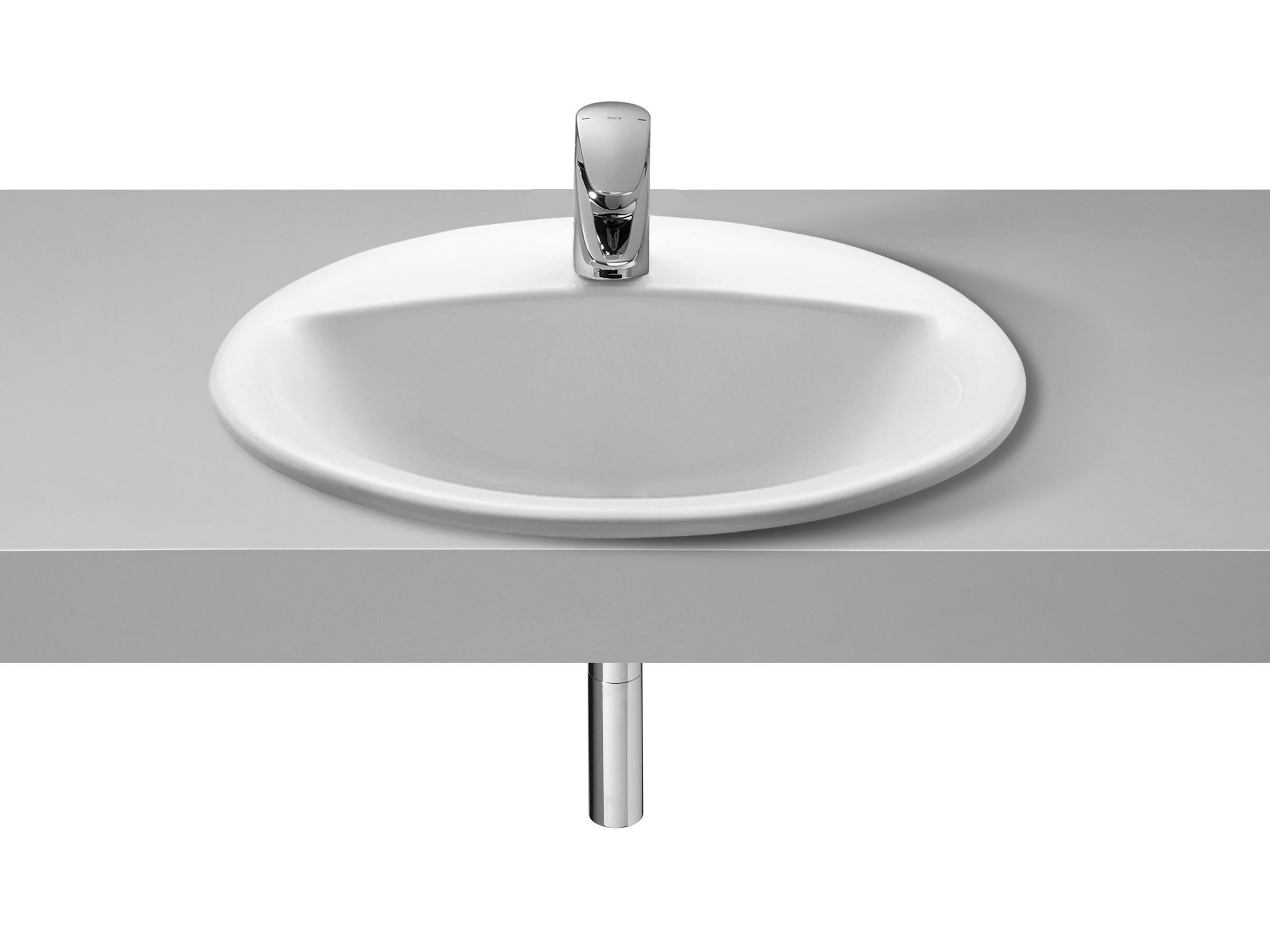 Встраиваемый умывальник из фарфора Roca RODEO 327866..0 ARCH-00037478 - Вид №1