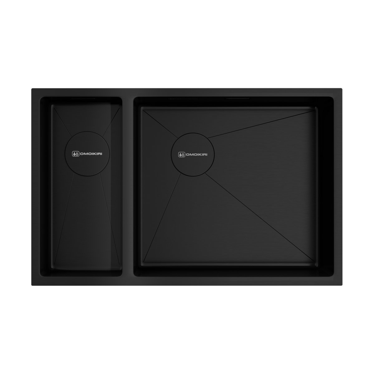 Кухонная мойка Taki 69-2-U/IF Side GB-R OMOIKIRI 4993183