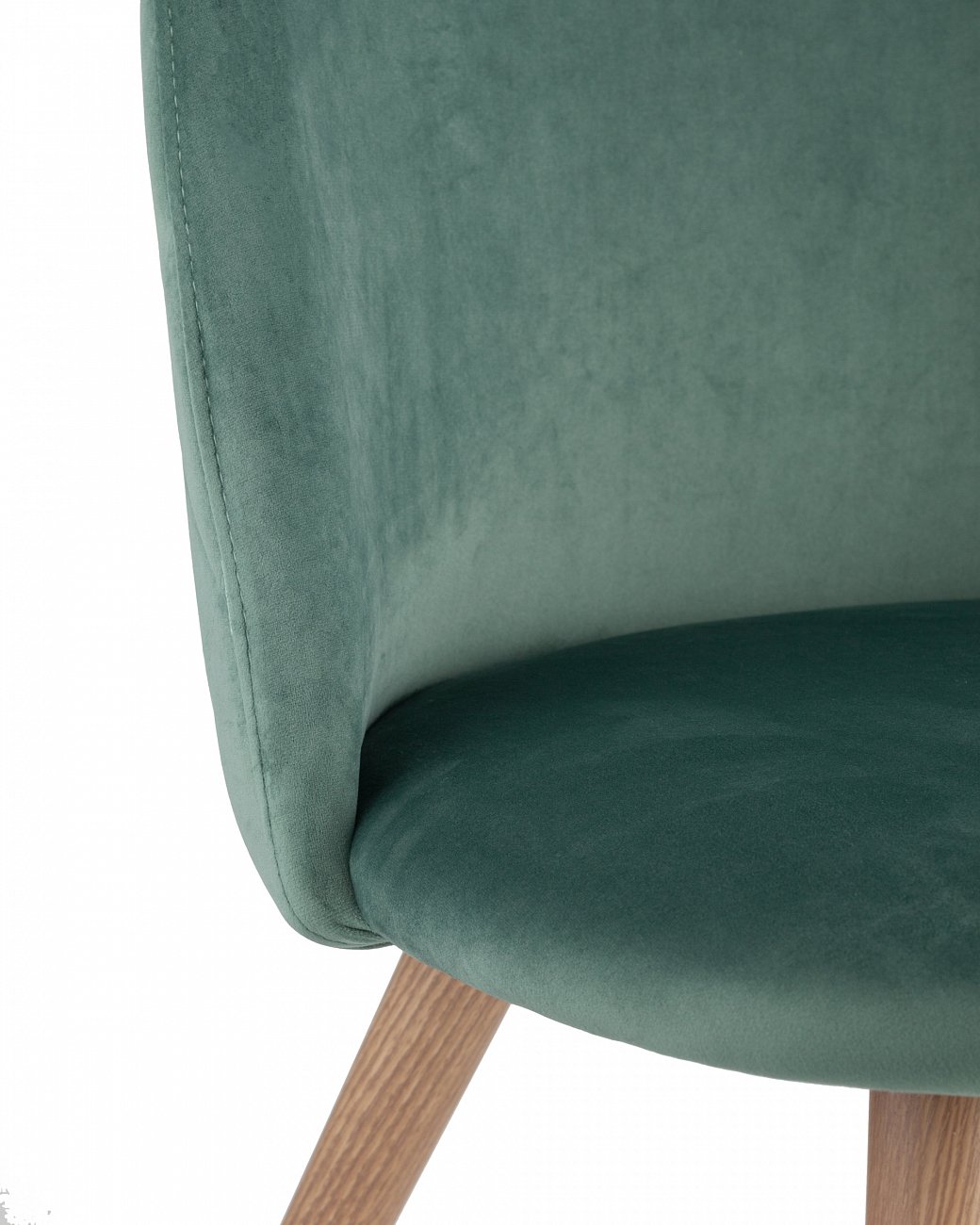 Стул с мягкой обивкой мятный с ромбами "Лион" STOOL GROUP ДИЗАЙНЕРСКИЕ 00-3881975 Зеленый  - Вид №4