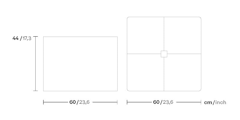 Квадратный зонтик Kettal погода ARCH-00120234 - Вид №14