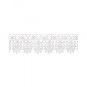 3009 Гипюр 45 мм в пакете Турция белый Gamma