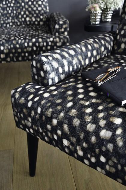 Élitis Обивочная ткань с принтом синели в горошек Deià e delizioso Li 745 - Вид №1