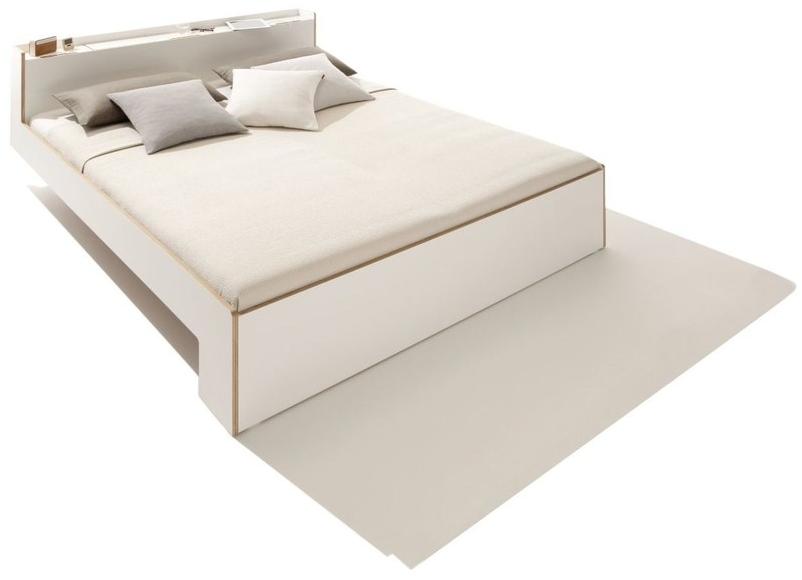 Müller Small Living Двуспальная кровать из дерева с контейнерным изголовьем sun-id-1395715 - Вид №2