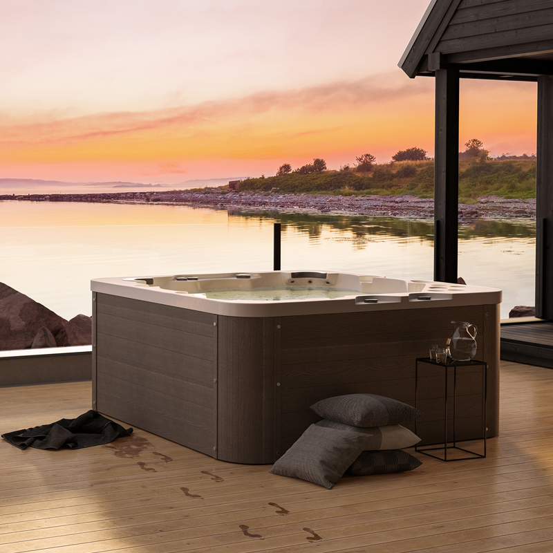 20081878 Спа Джуршольм Белый / Серый Вкл. Крышка Westerbergs  - Вид №1