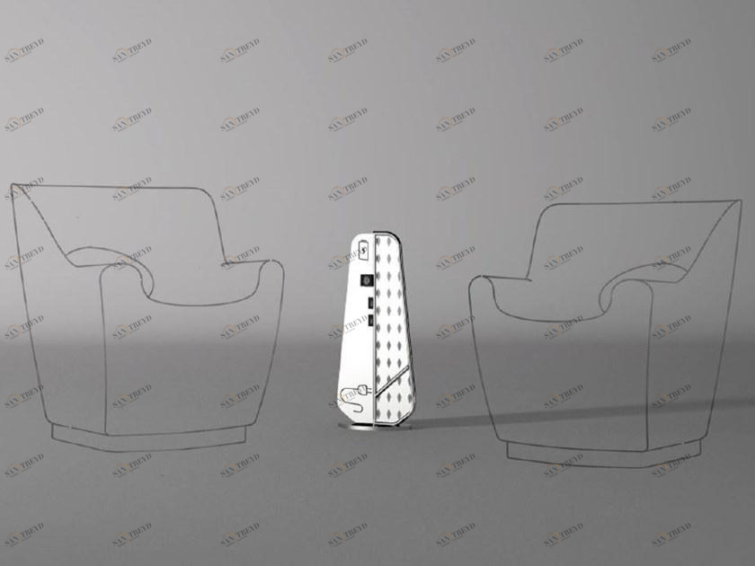 Manufatti Viscio Зарядное устройство Totem из оцинкованного листа Green sun-id-1355839