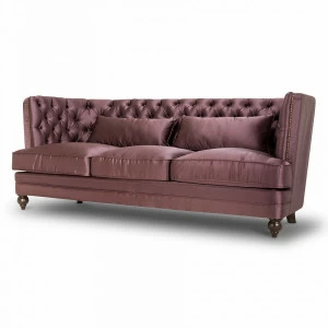 Диван Paris прямой розовый KELLY LOUNGE ДИЗАЙНЕРСКИЕ 045506 Розовый