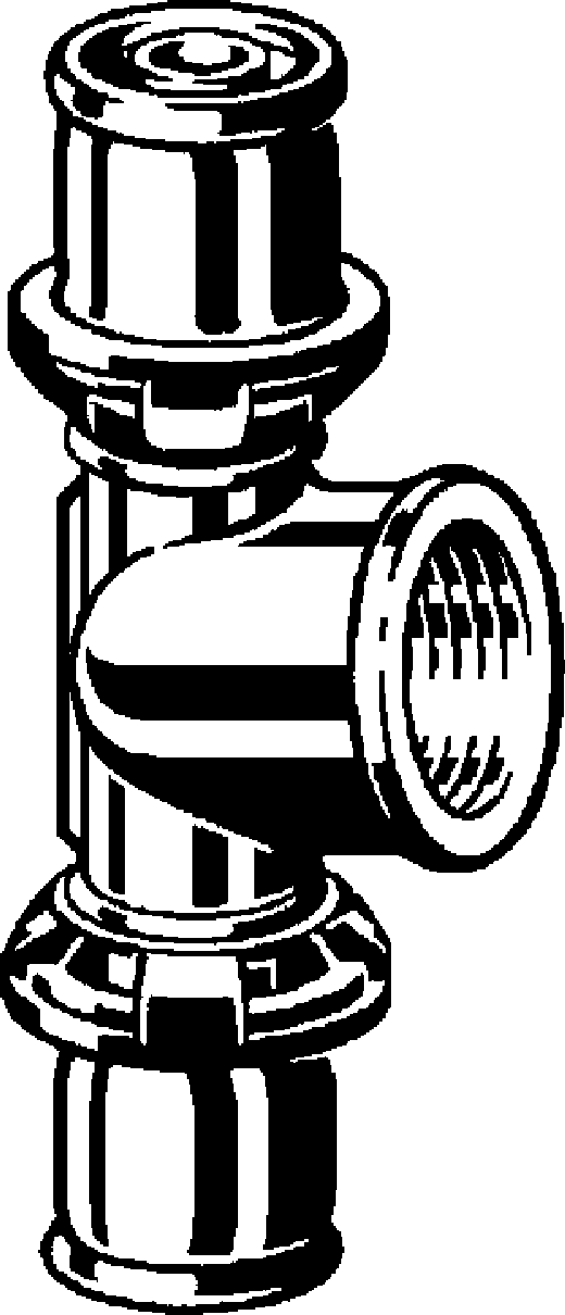 588 311 *) Модель 2717 Трубопроводные системы  Pexfit Pro  Тройники Santreyd  - Вид №1