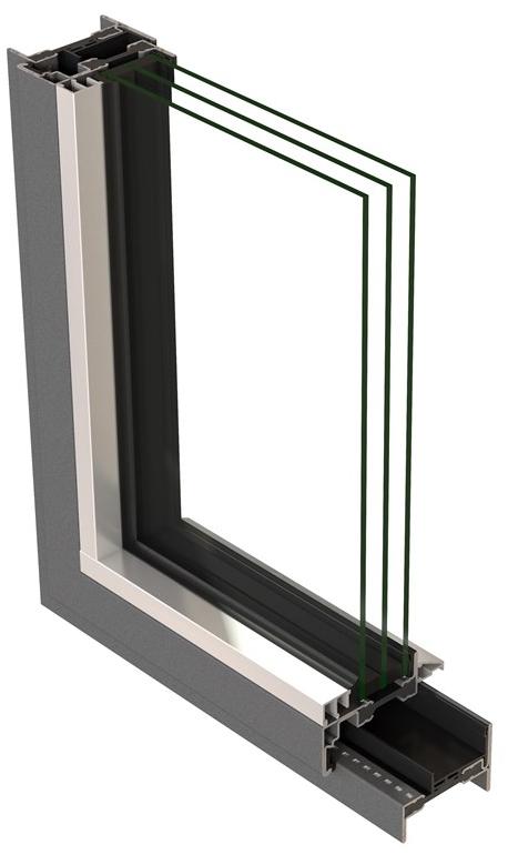 Jansen Поворотно-поворотное окно с терморазрывом sun-id-1355378 - Вид №3
