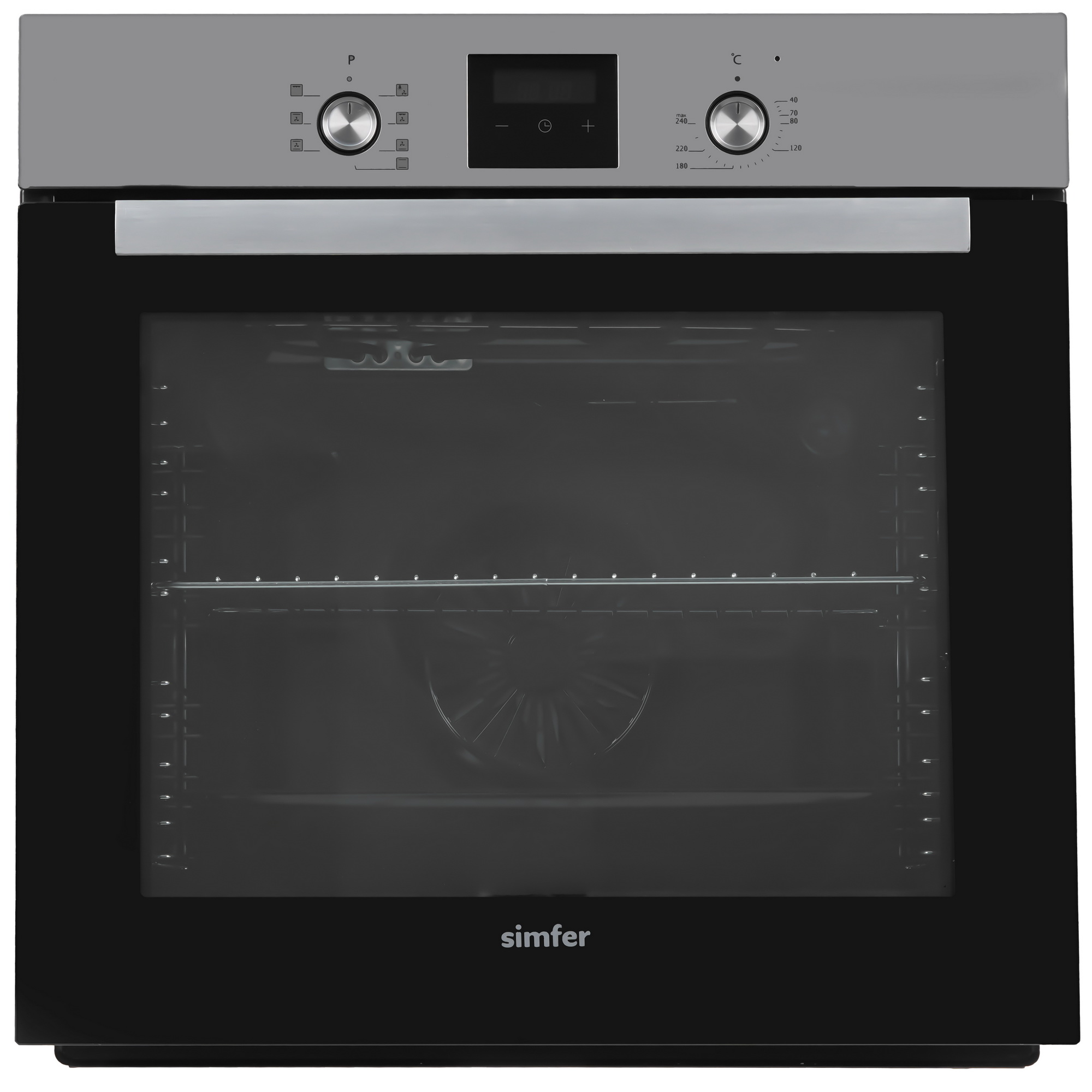 9145488 Электрический духовой шкаф Simfer B6EM56025 серебристый STDN-0078074