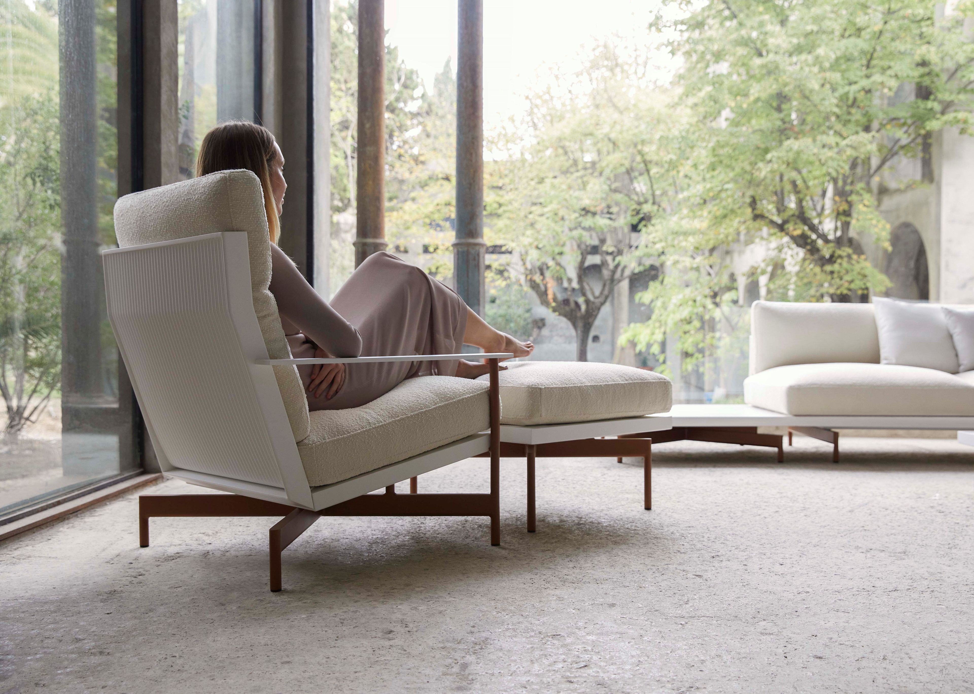 Тканевое садовое кресло с подлокотниками GANDIABLASCO Onde ARCH-00111771 - Вид №42