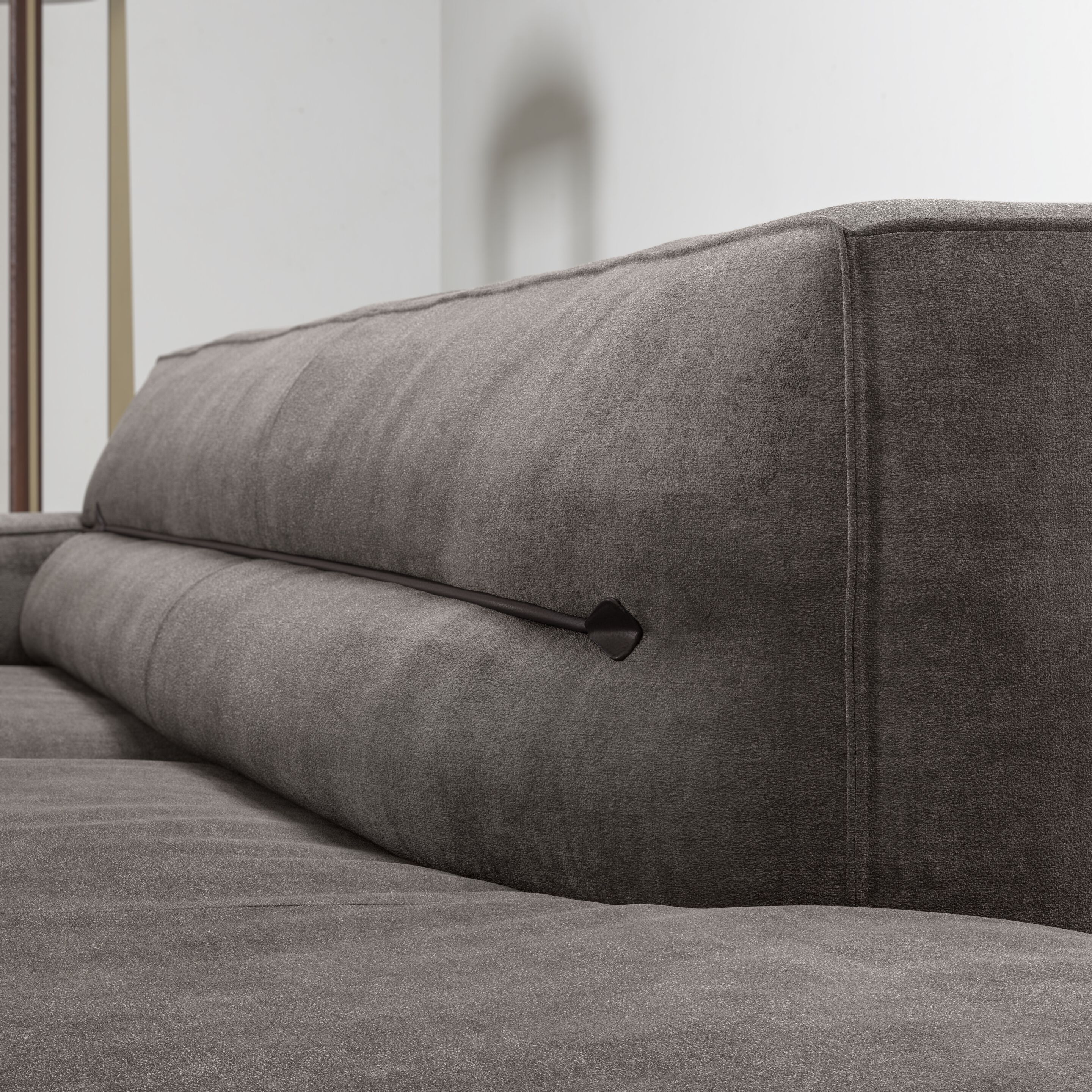 Модульный угловой диван из ткани Natuzzi Italia кендо ARCH-00124059 - Вид №6