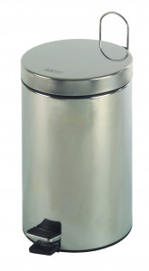 PP1303CS Круглая корзина с педалью объемом 3 л. mediclinics