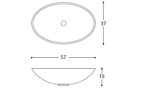 Овальная столешница из смолы Gaia Mobili Complements ARCH-00121209 - Вид №2