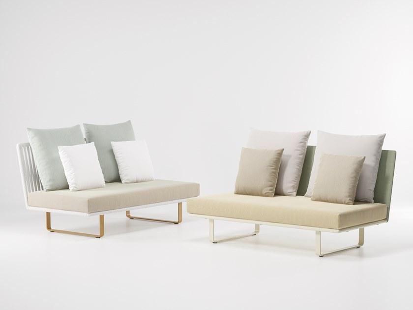 Kettal Садовый диван из модульной ткани Bitta #70530/70535 - Вид №2