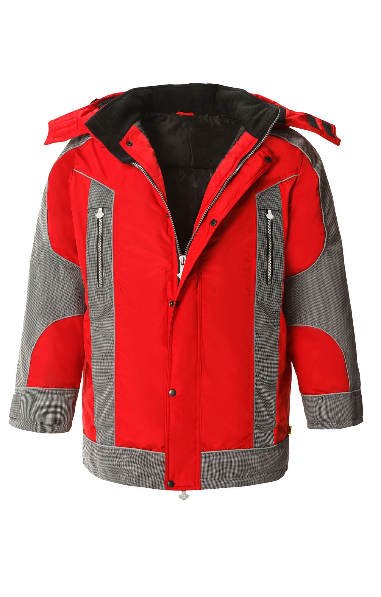 63122 Куртка "Ультра" зимняя красная  Зимняя спецодежда  размер 60-62/182-188  - Вид №2