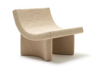 Тканевое кресло без подлокотников