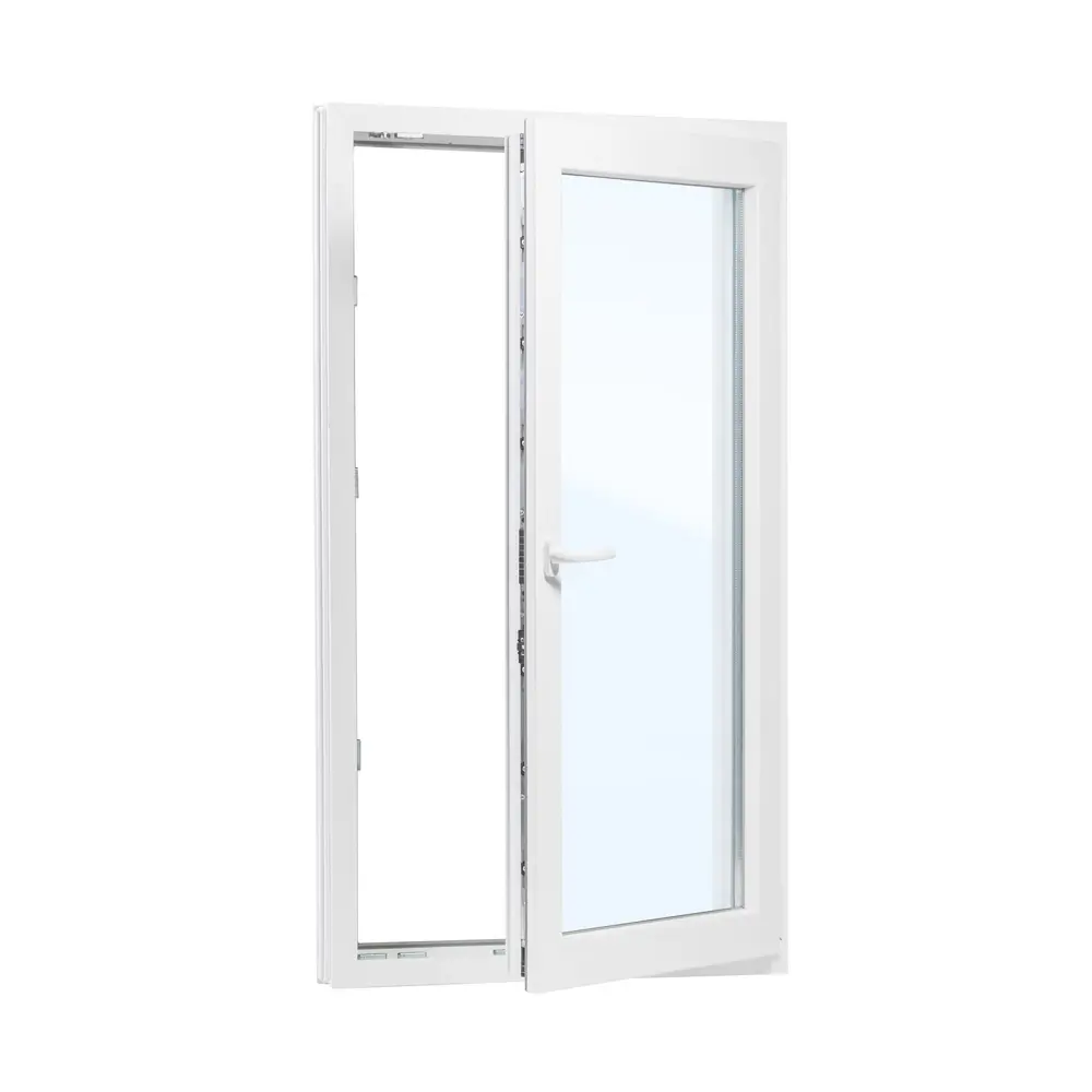 Окно пластиковое ПВХ Deceuninck одностворчатое 1430x870 мм (ВxШ) правое двуxкамерный стеклопакет белый/белый STLM-2018236 - Вид №2