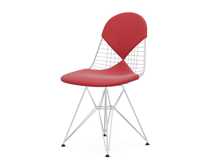 Стальной стул с мягким сиденьем In Stock Vitra ARCH-00108601 - Вид №2