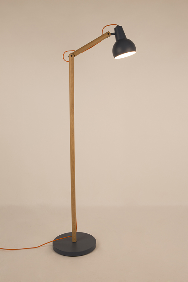 Светильник напольный Study, серый Zuiver 5100034 - Вид №1