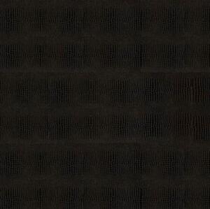 Кожаный пол Leather Leather Premium Kroko Black Натуральная кожа (Рельефная) 620х450 мм.