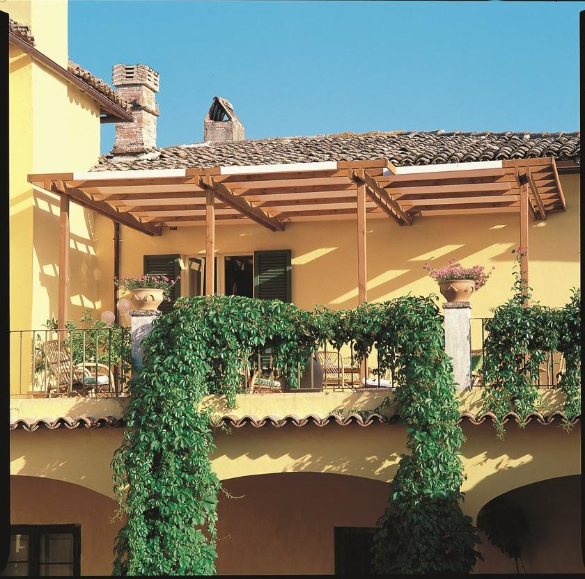 Unopiù Пристроенная пергола из клееной сосны Classique sun-id-1471028 - Вид №3