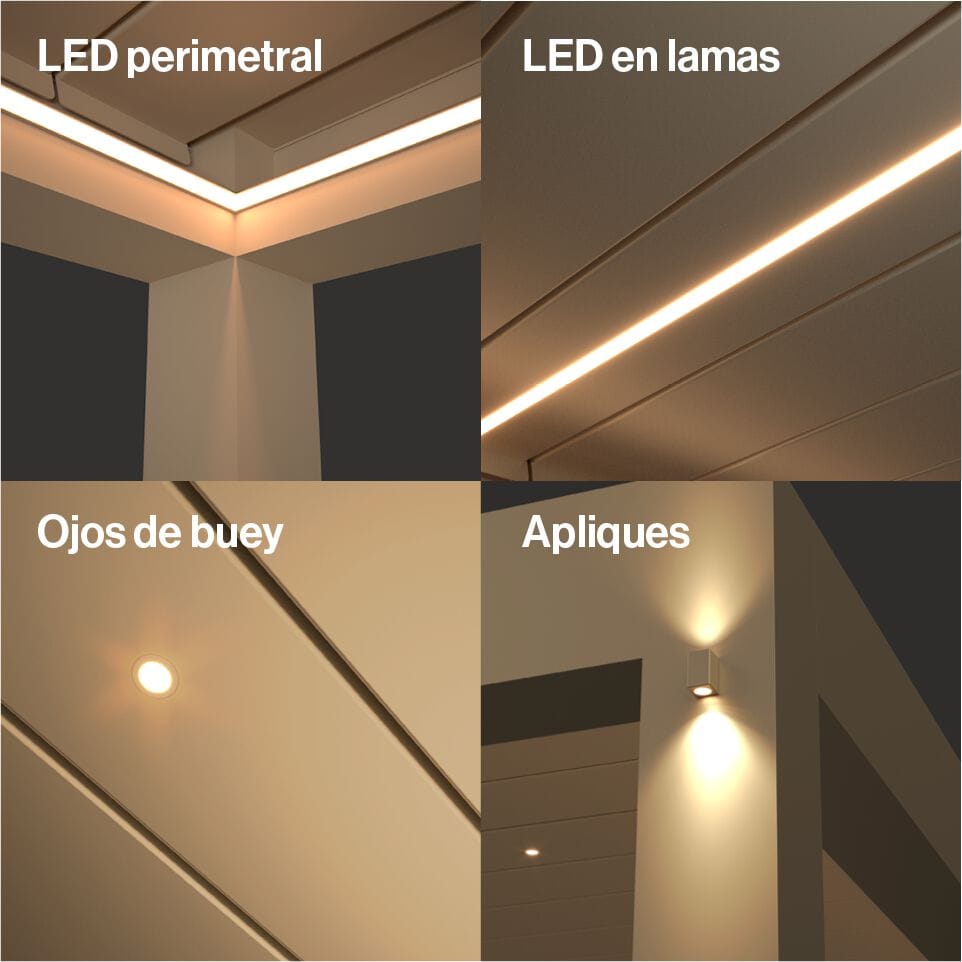 Биоклиматическая беседка с регулируемым освещением Saxun P-230 ARCH-00152703 - Вид №3