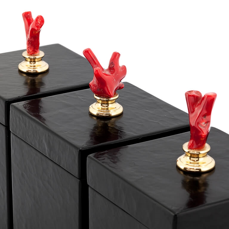 600558-00 ABHIKA КОРОБКА KRIZIA НАБОР 3 ШТ. NATURAL  - Вид №1