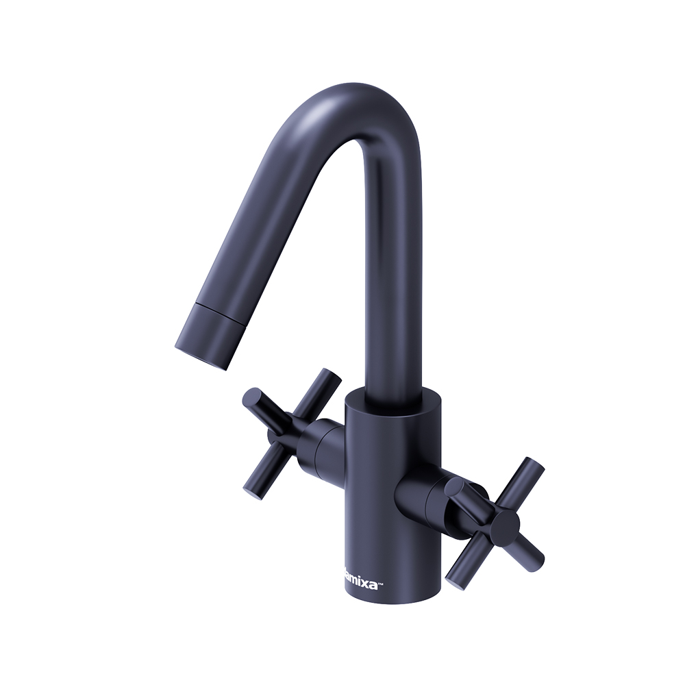 270210000 Graphiteсмеситель для умывальника Damixa Neo Classic  - Вид №2