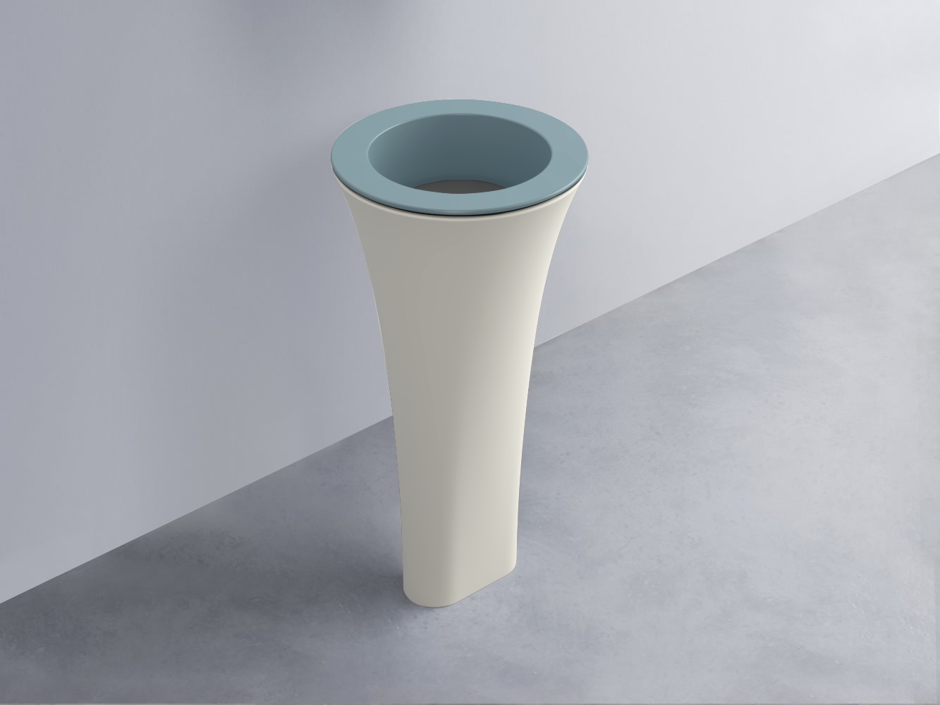 AMLA45-PL+AMPILT-CM+AMCOLT-TL Раковина Amedeo Tondo отдельностоящая cielo Enjoy + Amedeo Ceramica Cielo