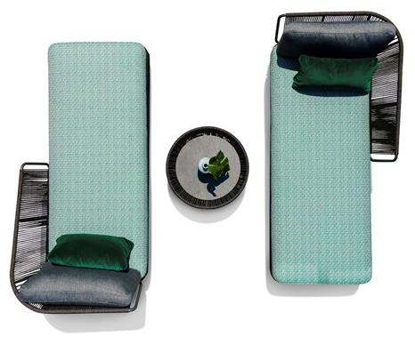 Varaschin Садовая кушетка из алюминия с порошковым покрытием Tibidabo sun-id-1386272 - Вид №1