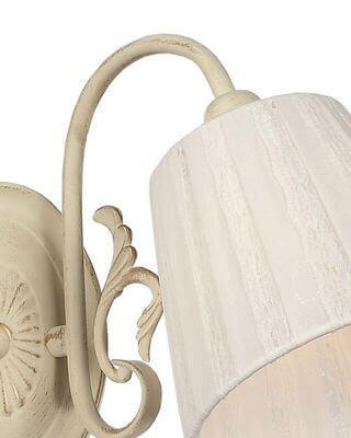 Бра настенное белое Lumien Hall "Беатрис" W17040/2MSG LUMIEN HALL БЕАТРИС 00-3931581 Белый  - Вид №1