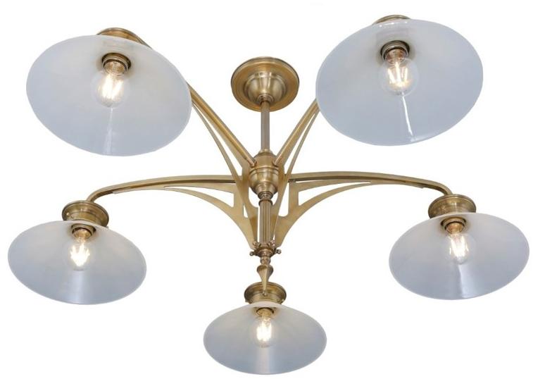 Patinas Lighting Люстра из латуни ручной работы Avignon sun-id-1428635 - Вид №2