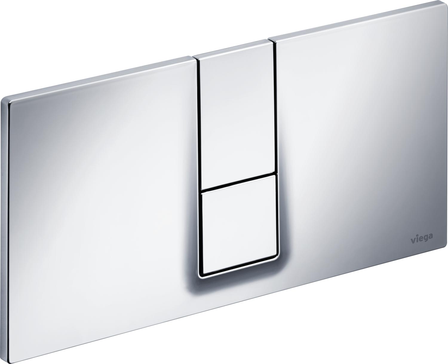 Системная техника  Принадлежности к панелям смыва для унитазов и писсуаров  Панели смыва для унитазов VIEGA 654 764 1) Модель 8334.1 Santreyd  - Вид №4