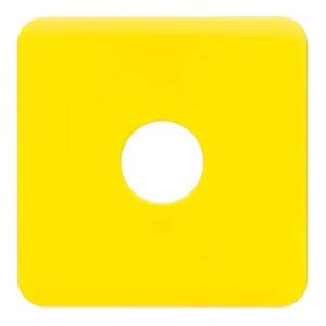 Накладка для ТВ-розетки Lexman Cosy, цвет лимонный