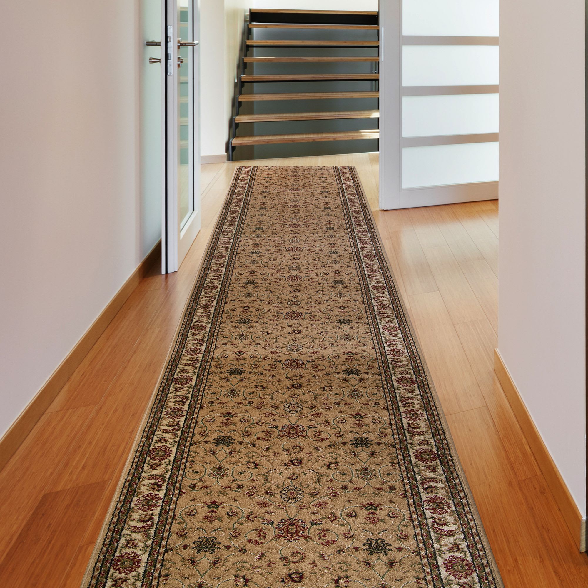 13093277 Дорожка ковровая «Супер Акварель 99124 55» полипропилен 1.2 м цвет бежевый Santreyd  - Вид №3